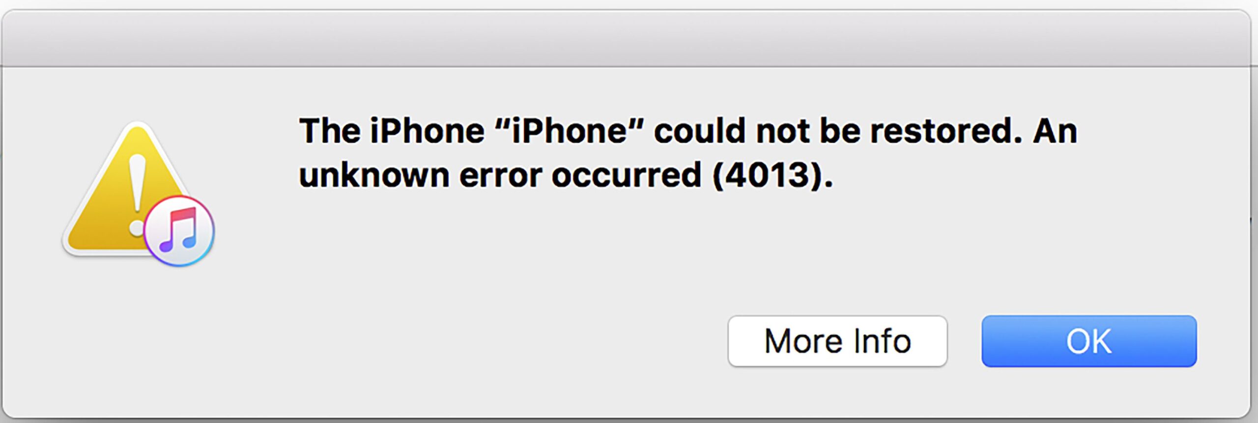 Не удалось восстановить айфон ошибка. Ошибка iphone. Не удаётся восстановить iphone. Произошла Неизвестная ошибка айфон. Ошибка 4013 при восстановлении iphone.